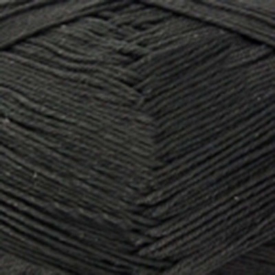 Пряжа "Бонди", 100% имп.мерсеризованный хлопок, 100гр, 270м, цв.003-черный - купить в Перми. Цена: 140.88 руб.