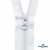 Спиральная молния Т5 501, 65 см, автомат, цвет белый - купить в Перми. Цена: 14.83 руб.
