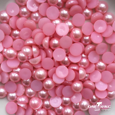 0404-5146В-Полубусины пластиковые круглые "ОмТекс", 10 мм, (уп.50гр=175+/-3шт), цв.101-св.розовый - купить в Перми. Цена: 64.11 руб.