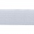Резинка 25 мм Тканая, 13,75 гр/п.м, (бобина 25 +/-0,5 м) - белая  - купить в Перми. Цена: 11.67 руб.