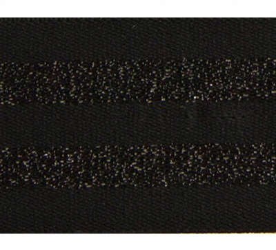 #H1-Лента эластичная вязаная с рисунком, шир.40 мм, (уп.45,7+/-0,5м) - купить в Перми. Цена: 47.11 руб.