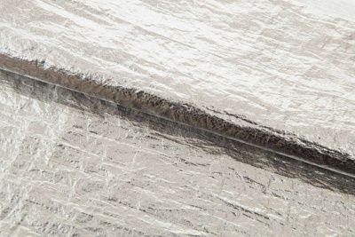 Текстильный материал "Диско"#1805 с покрытием РЕТ, 40гр/м2, 100% полиэстер, цв.2-серебро - купить в Перми. Цена 444.86 руб.