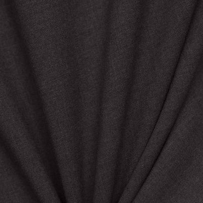 Костюмная ткань с вискозой "Палермо", 255 гр/м2, шир.150см, цвет т.серый - купить в Перми. Цена 584.23 руб.