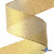 Лента металлизированная "ОмТекс", 50 мм/уп.22,8+/-0,5м, цв.- золото - купить в Перми. Цена: 149.71 руб.