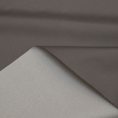 Курточная ткань Дюэл (дюспо) 18-0201, PU/WR/Milky, 80 гр/м2, шир.150см, цвет серый - купить в Перми. Цена 160.75 руб.