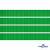 Репсовая лента 019, шир. 6 мм/уп. 50+/-1 м, цвет зелёный - купить в Перми. Цена: 87.54 руб.