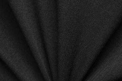 Ткань костюмная 21699 1144/1178, 236 гр/м2, шир.150см, цвет чёрный - купить в Перми. Цена 455.40 руб.