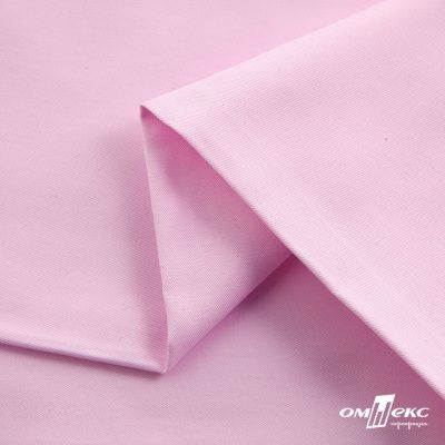 Ткань сорочечная Альто, 115 г/м2, 58% пэ,42% хл, окрашенный, шир.150 см, цв. 2-розовый (арт.101) - купить в Перми. Цена 306.69 руб.