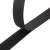 Липучка с покрытием ПВХ, шир. 25 мм (упак. 25 м), цвет чёрный - купить в Перми. Цена: 14.93 руб.