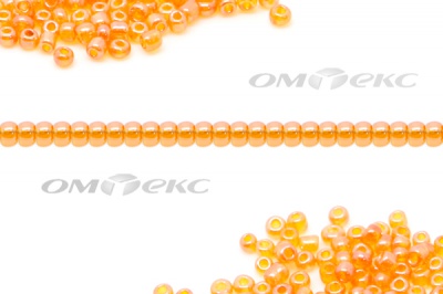 Бисер (TL) 11/0 ( упак.100 гр) цв.109В - оранжевый - купить в Перми. Цена: 44.80 руб.