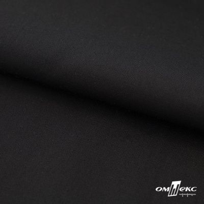 Ткань сорочечная Альто, 115 г/м2, 58% пэ,42% хл, окрашенный, шир.150 см, цв. чёрный  (арт.101) - купить в Перми. Цена 273.15 руб.