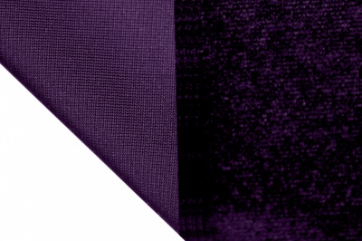 Бархат стрейч, 240 гр/м2, шир.160см, (2,4 м/кг), цвет 27/фиолет - купить в Перми. Цена 886.02 руб.
