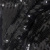 Трикотажное полотно, Сетка с пайетками бахрома, шир.130 см, #310, цв.-чёрный - купить в Перми. Цена 1 039.97 руб.
