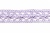 Тесьма кружевная 0621-1855, шир. 18 мм/уп. 20+/-1 м, цвет 107-фиолет - купить в Перми. Цена: 466.97 руб.