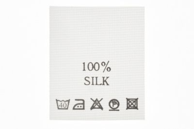 Состав и уход 100% Silk 200 шт - купить в Перми. Цена: 232.29 руб.