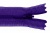 Молния потайная Т3 866, 20 см, капрон, цвет фиолетовый - купить в Перми. Цена: 5.33 руб.