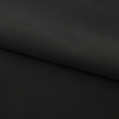 Костюмная ткань с вискозой "Меган", 210 гр/м2, шир.150см, цвет чёрный - купить в Перми. Цена 378.55 руб.