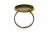 Заготовка для рукоделия металлическая фигурная для кольца 15мм - купить в Перми. Цена: 7.44 руб.