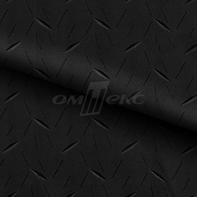 Ткань подкладочная жаккард Р14076-1, чёрный, 85 г/м2, шир. 150 см, 230T - купить в Перми. Цена 166.45 руб.