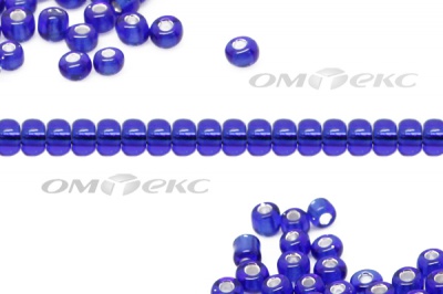 Бисер (SL) 11/0 ( упак.100 гр) цв.28 - синий - купить в Перми. Цена: 53.34 руб.