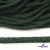 Шнур плетеный d-6 мм, 70% хлопок 30% полиэстер, уп.90+/-1 м, цв.1083-тём.зелёный - купить в Перми. Цена: 588 руб.