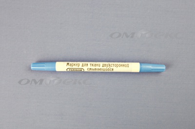 Маркер двухсторонний смывающийся для ткани RA-002 голубой - купить в Перми. Цена: 207.84 руб.