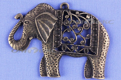 Декоративный элемент для творчества из металла "Слон"  - купить в Перми. Цена: 26.66 руб.