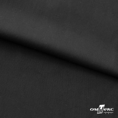 Ткань сорочечная Темза, 80%полиэстр 20%вискоза, 120 г/м2 ш.150 см, цв.черный - купить в Перми. Цена 269.93 руб.