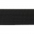 Резинка 25 мм Тканая, 13,75 гр/п.м, (бобина 25 +/-0,5 м) - черная  - купить в Перми. Цена: 11.67 руб.