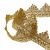 Тесьма металлизированная 0384-0240, шир. 40 мм/уп. 25+/-1 м, цвет золото - купить в Перми. Цена: 490.74 руб.