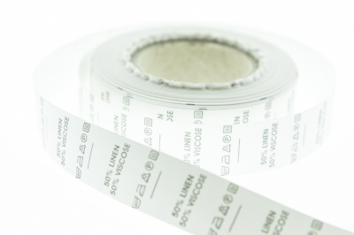 Состав и уход за тк. Linen 50%  Viscose 50%  1000шт - купить в Перми. Цена: 476.84 руб.