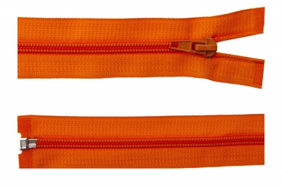 Спиральная молния Т5 849, 65 см, автомат, цвет оранжевый - купить в Перми. Цена: 14.68 руб.