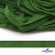 Шнур плетеный (плоский) d-12 мм, (уп.90+/-1м), 100% полиэстер, цв.260 - зел.трава - купить в Перми. Цена: 8.62 руб.