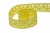 Тесьма кружевная 0621-1059, шир. 20 мм/уп. 20+/-1 м, цвет 017-жёлтый - купить в Перми. Цена: 507.67 руб.