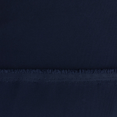 Костюмная ткань "Элис", 220 гр/м2, шир.150 см, цвет т.синий - купить в Перми. Цена 308 руб.