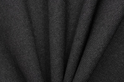 Ткань костюмная 25505 2003, 265 гр/м2, шир.150см, цвет т.серый - купить в Перми. Цена 418.73 руб.