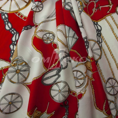 Плательная ткань "Фламенко" 13.1, 80 гр/м2, шир.150 см, принт этнический - купить в Перми. Цена 241.49 руб.