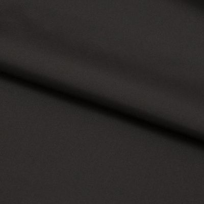 Курточная ткань Дюэл Middle (дюспо), WR PU Milky, Black/Чёрный 80г/м2, шир. 150 см - купить в Перми. Цена 123.45 руб.