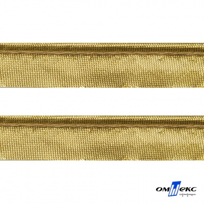 Кант атласный 136, шир. 12 мм (в упак. 65,8 м), цвет золото - купить в Перми. Цена: 433.08 руб.