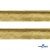 Кант атласный 136, шир. 12 мм (в упак. 65,8 м), цвет золото - купить в Перми. Цена: 433.08 руб.